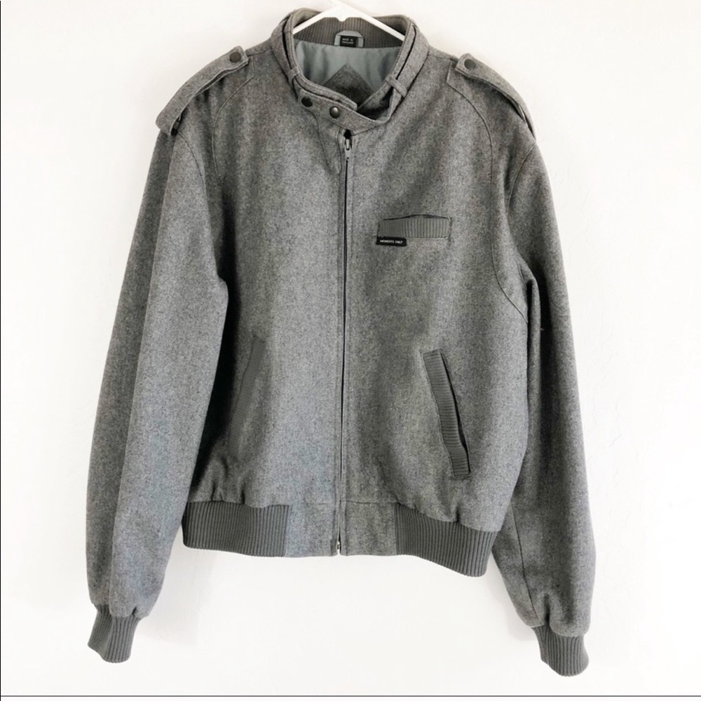Members Only Wool Bomber